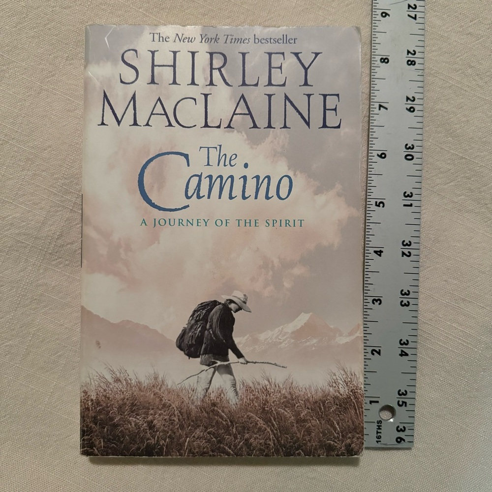 The Camino by Shirley MacLaine Pilgrimage Journey 2/$12 Book SALE paperback book